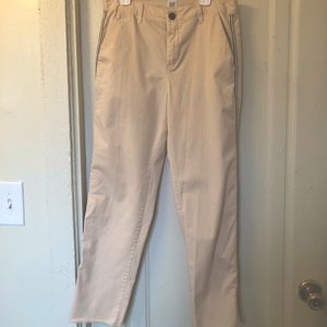 Mid-rise chinos